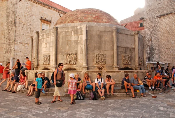 Casco antiguo de dubrovnik, croacia —  Fotos de Stock