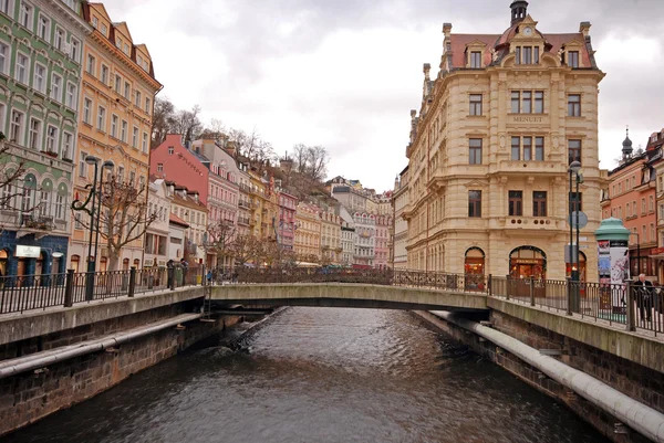 Karlovy vary (Karlsbad), Tsjechië — Stockfoto