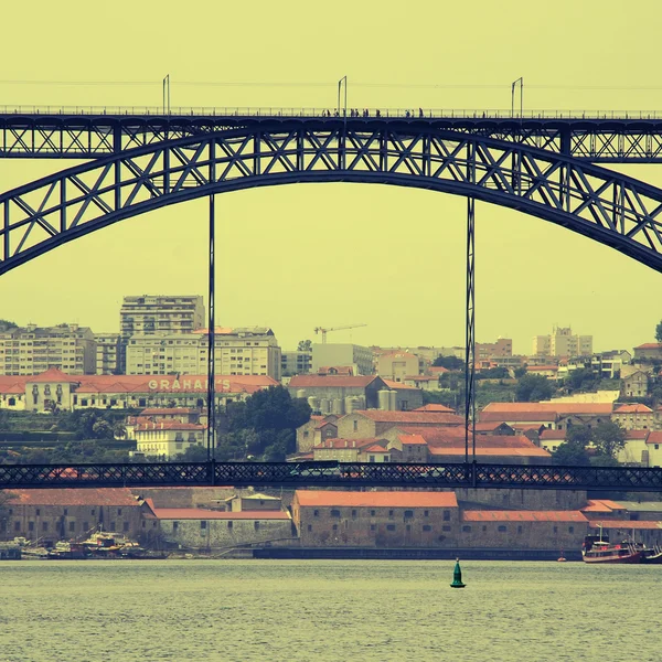 Vy över porto, portugal — Stockfoto