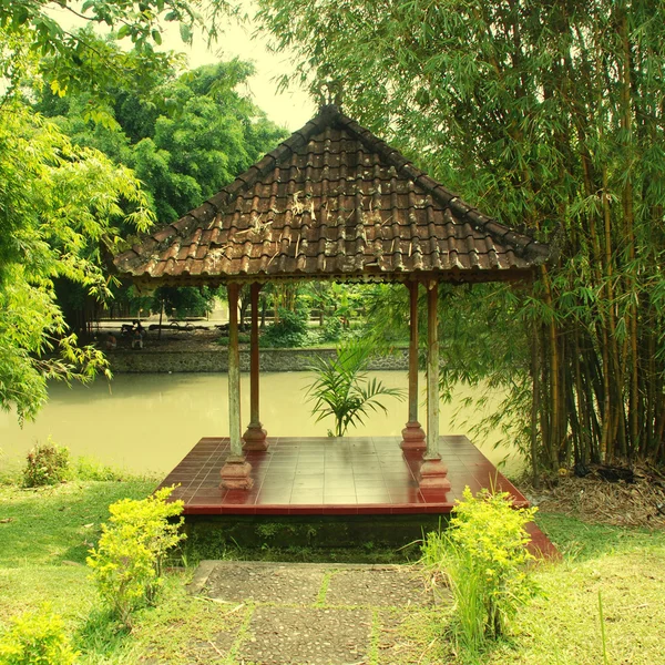 Asian Pavilion in Bali — Stock Photo, Image