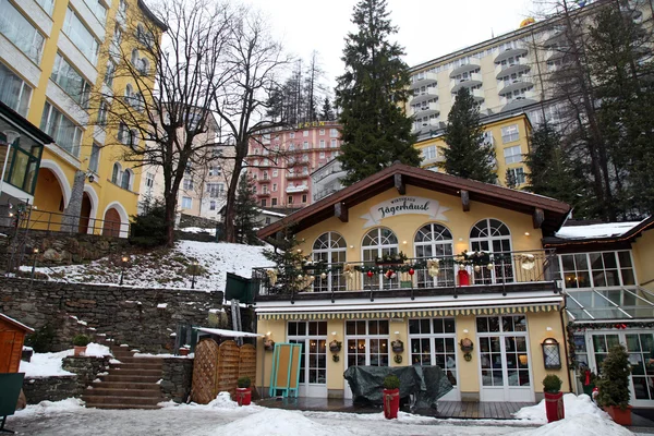 Бад Гаштайн - один з найбільш популярних гірськолижний курорт в Австрії — стокове фото