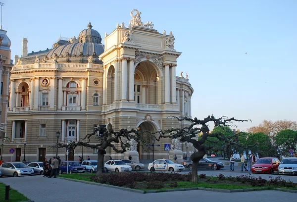 오데사, 우크라이나에서에서 오페라와 발레 극장 — 스톡 사진
