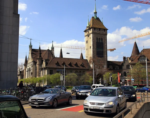 Szwajcarskie Muzeum Narodowego w Zurychu, Szwajcaria — Zdjęcie stockowe