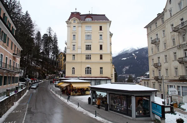 Ski resort bad gastein, Rakousko — Stock fotografie