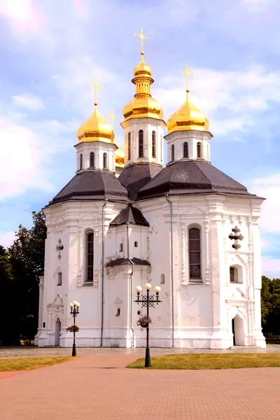 Pravoslavná církev v Chernigiv, Ukrajina — Stock fotografie