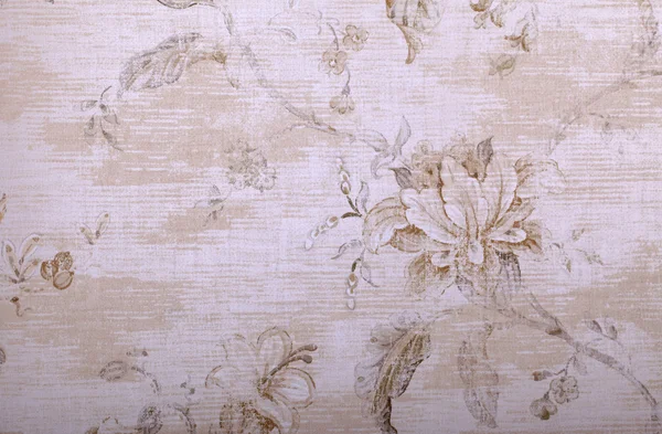 Fondo de pantalla beige vintage con patrón floral chic shabby — Foto de Stock