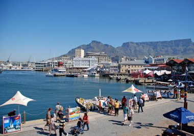 Victoria and Alfred Waterfront, Cape Town, South Africa. clipart