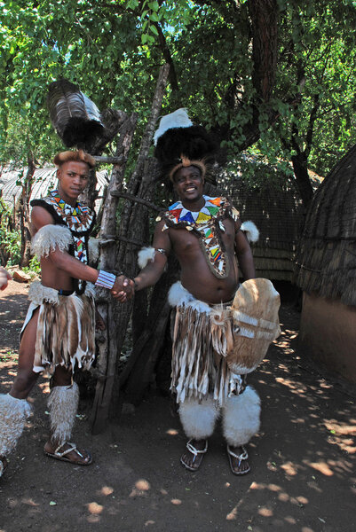 Zulu men, South Africa 