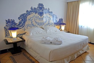 Güzel otel yatak odası iç