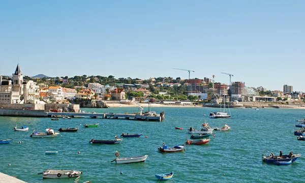 Halászhajók, cascais, Portugália. — Stock Fotó