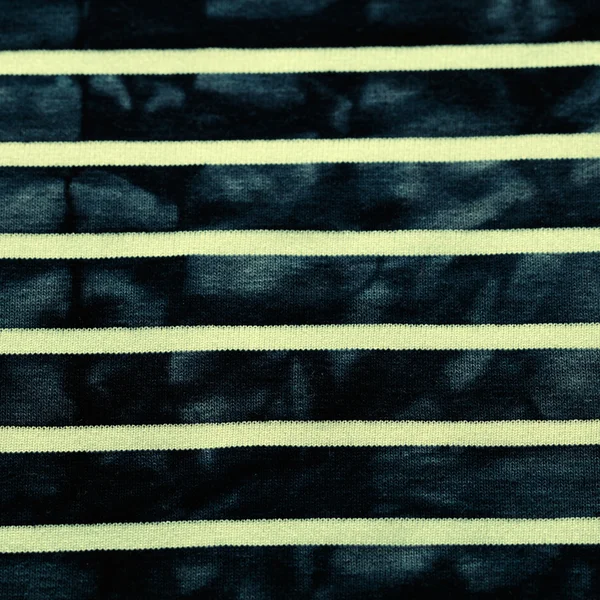 Striped white and blue cotton fabric as a background texture — Stock Photo, Image