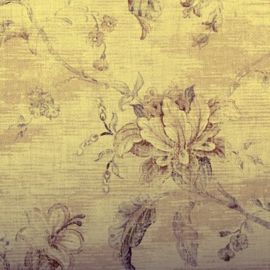 bej renkli duvar kağıdı shabby chic çiçek desenli