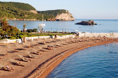 Sveti Stefan, Karadağ çevre Beach