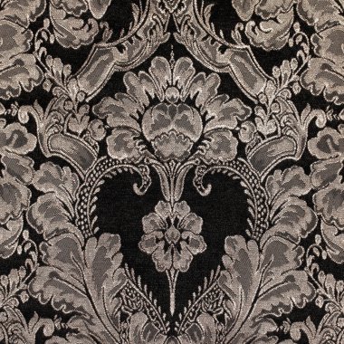 arka plan olarak damask desenli kahverengi vintage kumaş