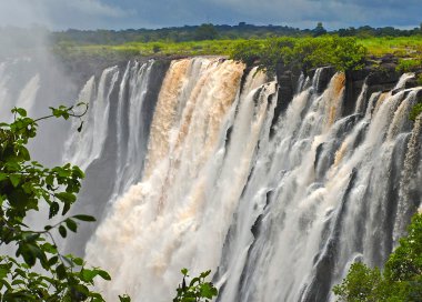 victoria ile görkemli görünümü (güney afrika düşer)