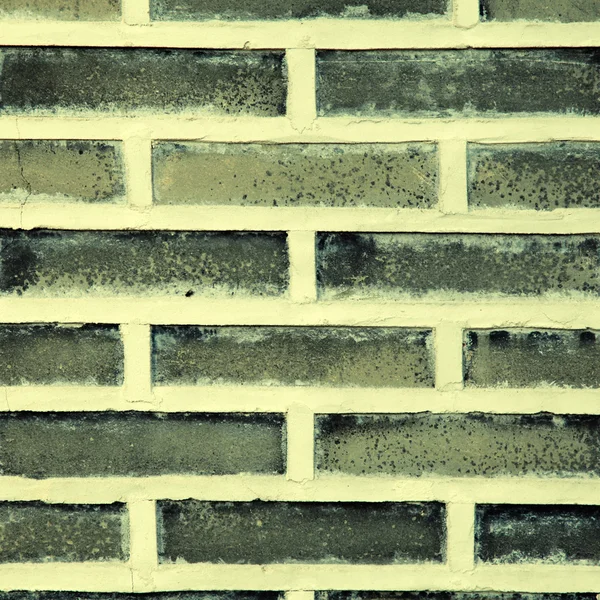 Grey brick wall for background or texture — Stock Photo, Image