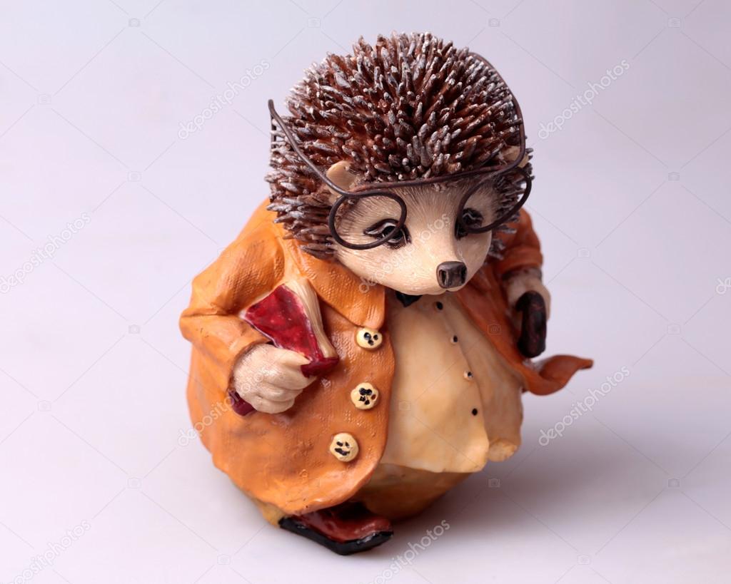 old toy hedgehog