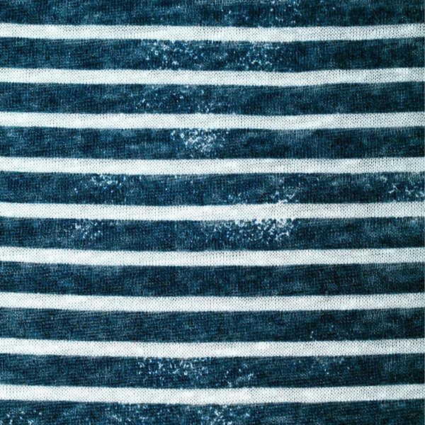 Striped white and blue cotton fabric — Stock Photo, Image