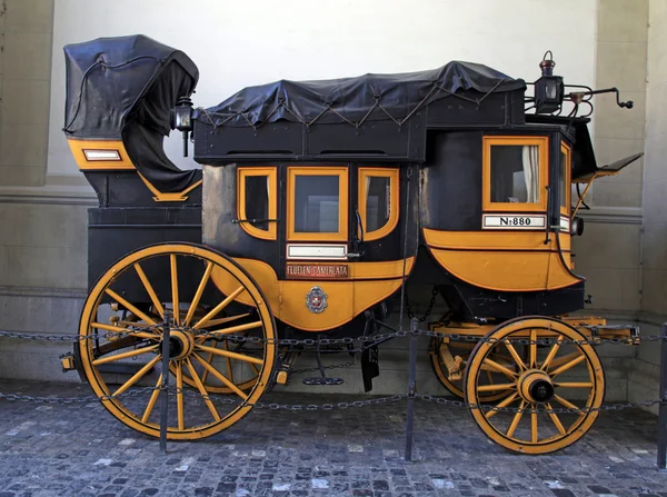 Swiss historiska transport i Zürich, Schweiz — Stockfoto