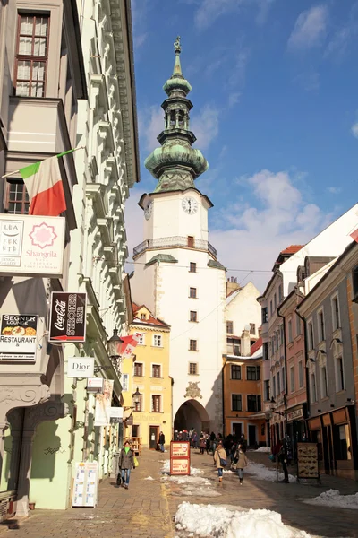 Gamla stan i bratislava, Slovakien. — Stockfoto