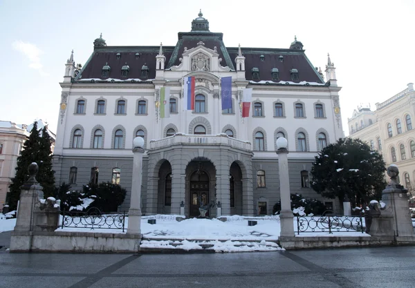 Uniwersytet w Lublanie, Słowenia — Zdjęcie stockowe