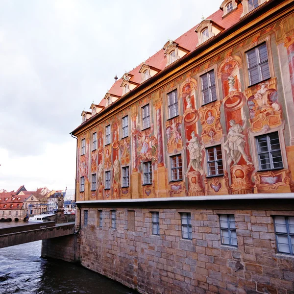 Het oude stadhuis van Bamberg (Duitsland) — Stockfoto