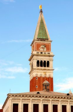 Campanile Piazza San Marco (San Marco Meydanı), Venedik, Ital