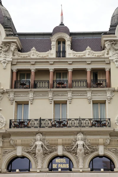 Hotel de Paris em Monte Carlo, Mônaco — Fotografia de Stock