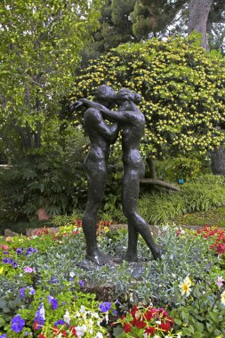 Aşık heykel yaz Park, Monte Carlo, Monaco 