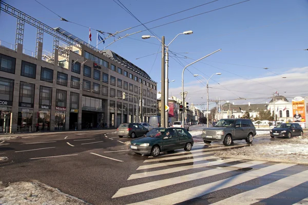 Calle en Bratislava, Eslovaquia . —  Fotos de Stock