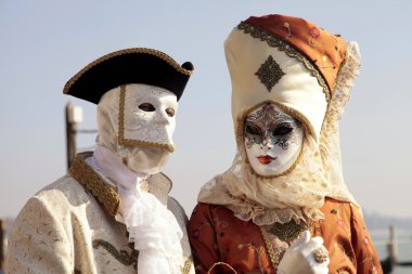 Venedik Maske ve romantik kostümleri, Venedik Karnavalı kişilerde