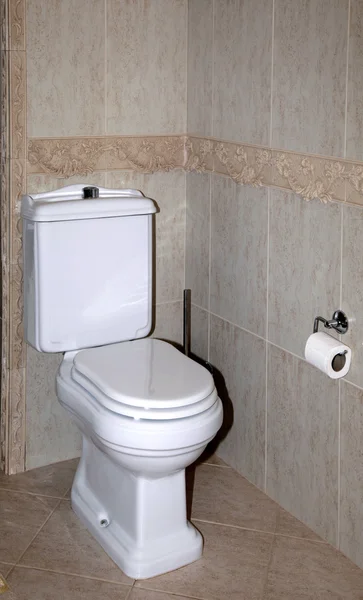 Strona główna flush toaleta — Zdjęcie stockowe
