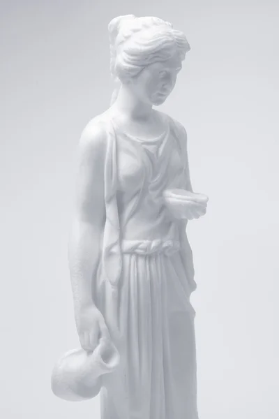 Мраморная греческая фигурка — стоковое фото