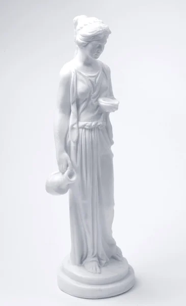 Мраморная греческая фигурка — стоковое фото