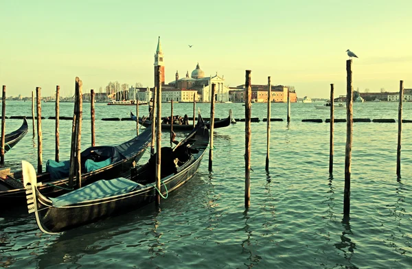 Le Grand Canal et la Basilique Santa Maria della Salute, Venise, Italie — Photo