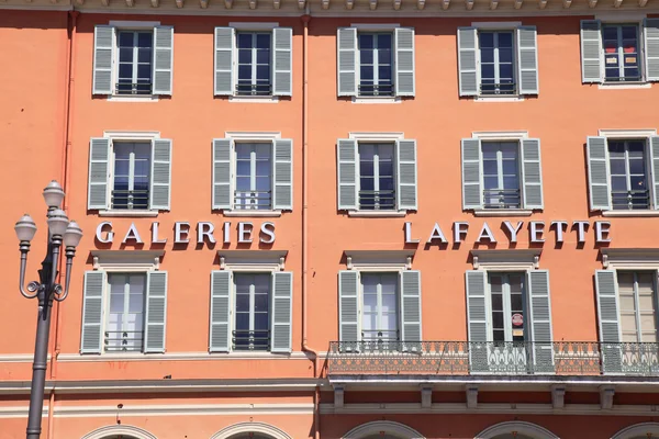 Galeria Lafayette, Nice, França — Fotografia de Stock