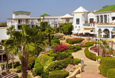 Tropikal lüks resort hotel, Sharm el Sheikh, Mısır. 