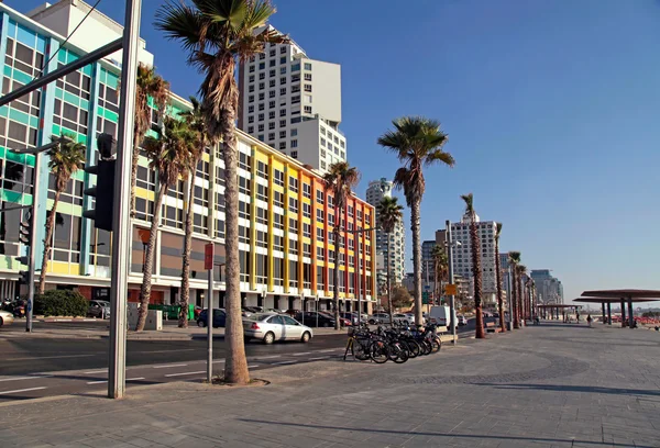 Passeio marítimo de Tel Aviv, Israel — Fotografia de Stock