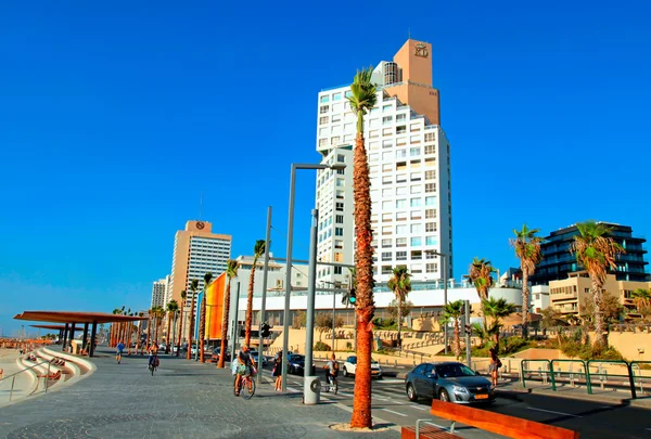 Tel Aviv Promenade, israel — Stockfoto