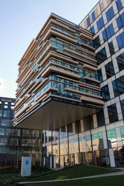 Apple ofis modern Binası Herzliya, İsrail.