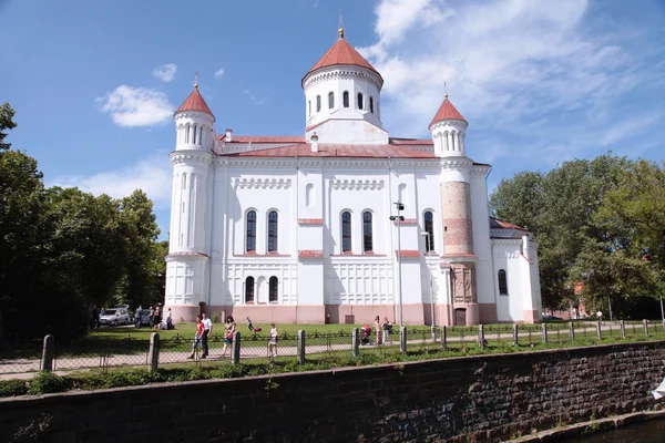 Rosyjska Cerkiew prawosławna Świętej Matki Boga, Wilno, Litwa — Zdjęcie stockowe