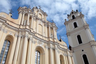 St John's Church üniversitede Vilnius, Vilnius, Litvanya.