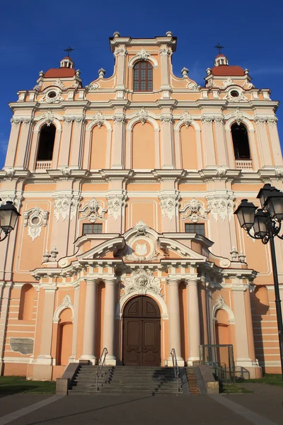 Kyrkan av St. Casimir, Vilnius, Litauen — Stockfoto