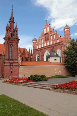 Aziz Anne'nin kilise Vilnius, Litvanya.