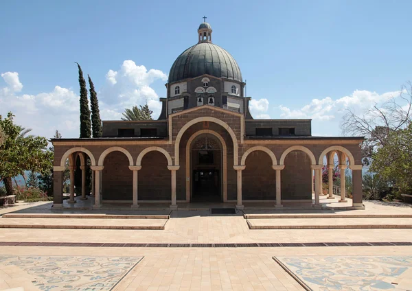 Eglise des Béatitudes sur le Mont des Béatitudes, Israël , — Photo