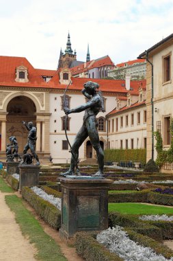 Heykel bahçesinde Waldstein, Prague, Çek Cumhuriyeti. 