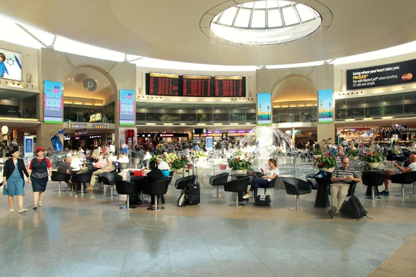 Aeroporto Internacional Ben Gurion em Tel Aviv, Israel — Fotografia de Stock