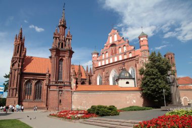 Tarihi mimari topluluğu Bernardines, Vilnius, Litvanya