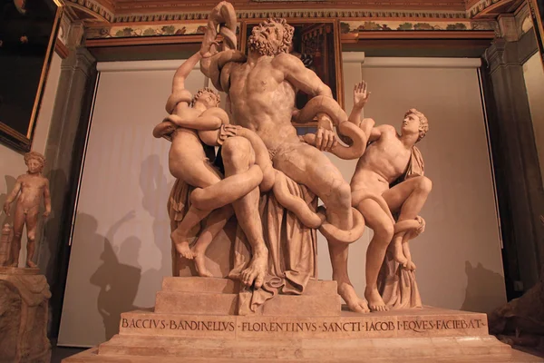 La statue de Laocoon et ses fils, Florence, Italie — Photo