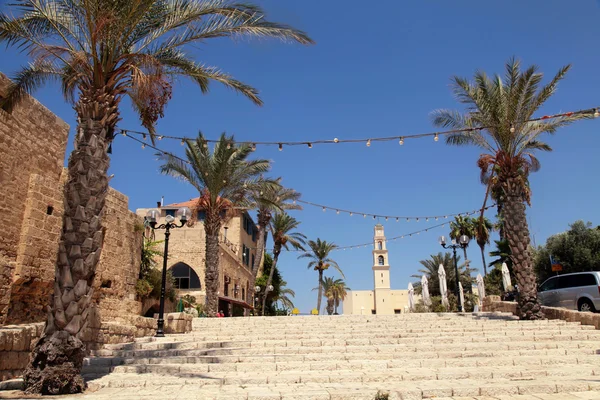 Gammalt hamn stad av Jaffa i Tel Aviv, Israel. — Stockfoto